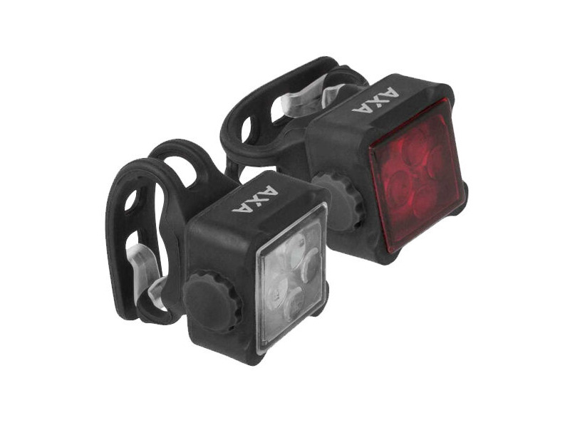 AXA Niteline 44-R USB Lightset (4 LED/4 LED) click to zoom image