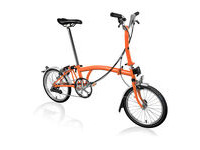 BROMPTON C Line Adventure Mid Bar  Fire Coral  click to zoom image